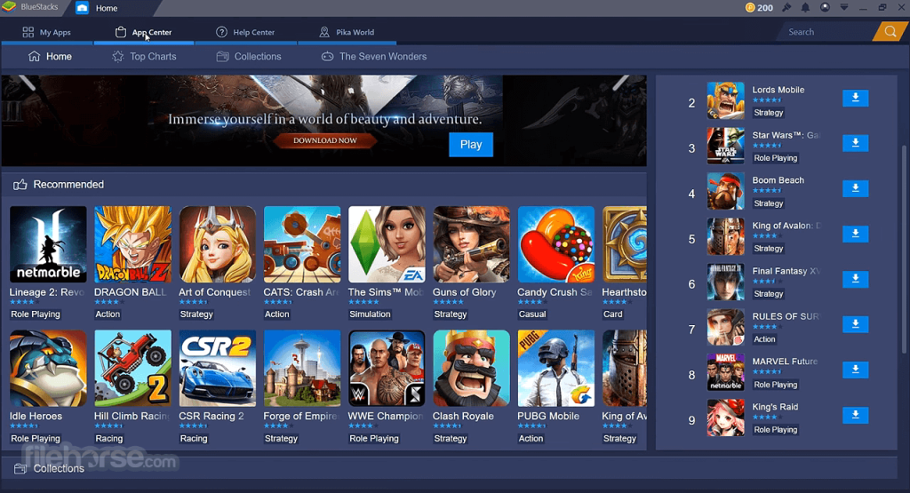 descargar bluestacks pc