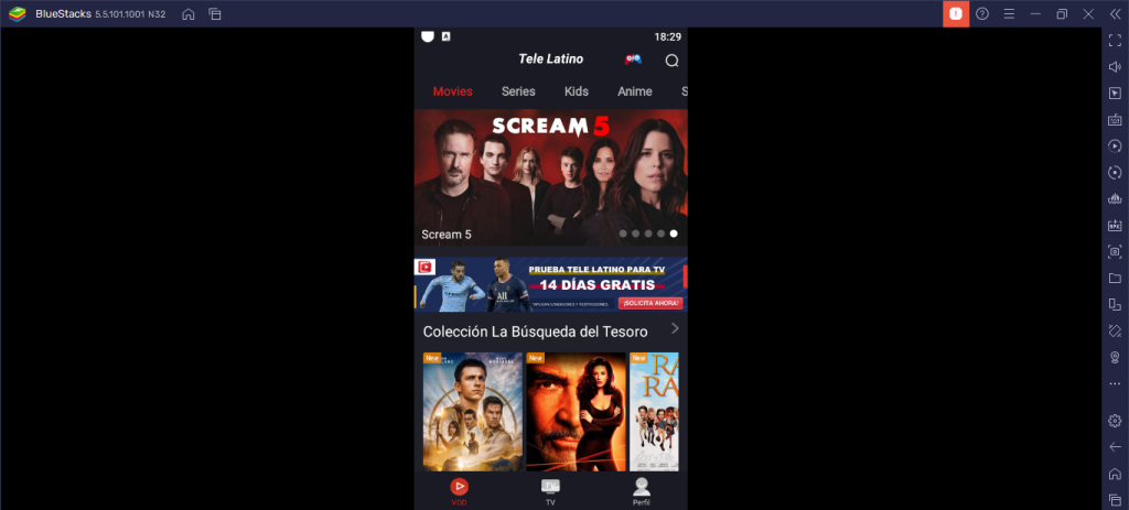 tele latino gratis para pc