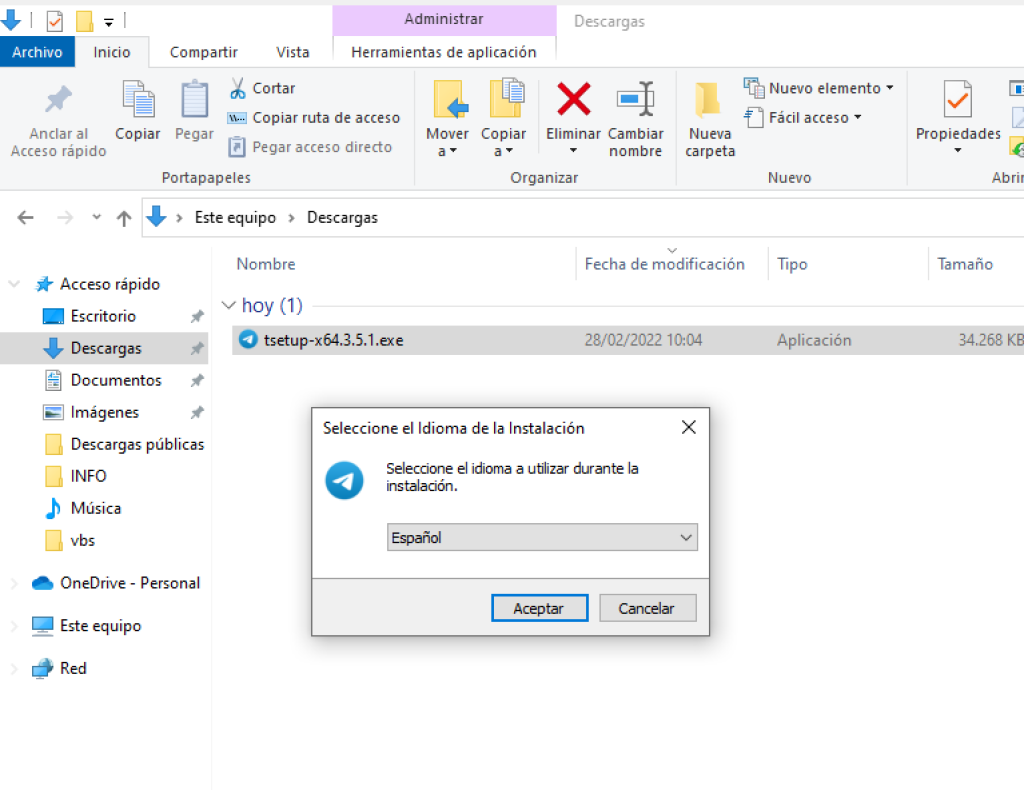 descargar telegram gratis para pc
