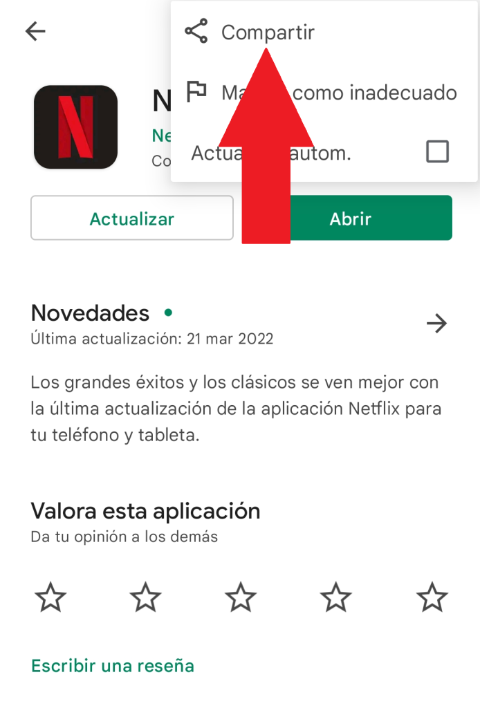 descargar un archivo APK de Google Play