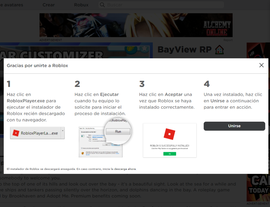 descargar roblox para pc gratis